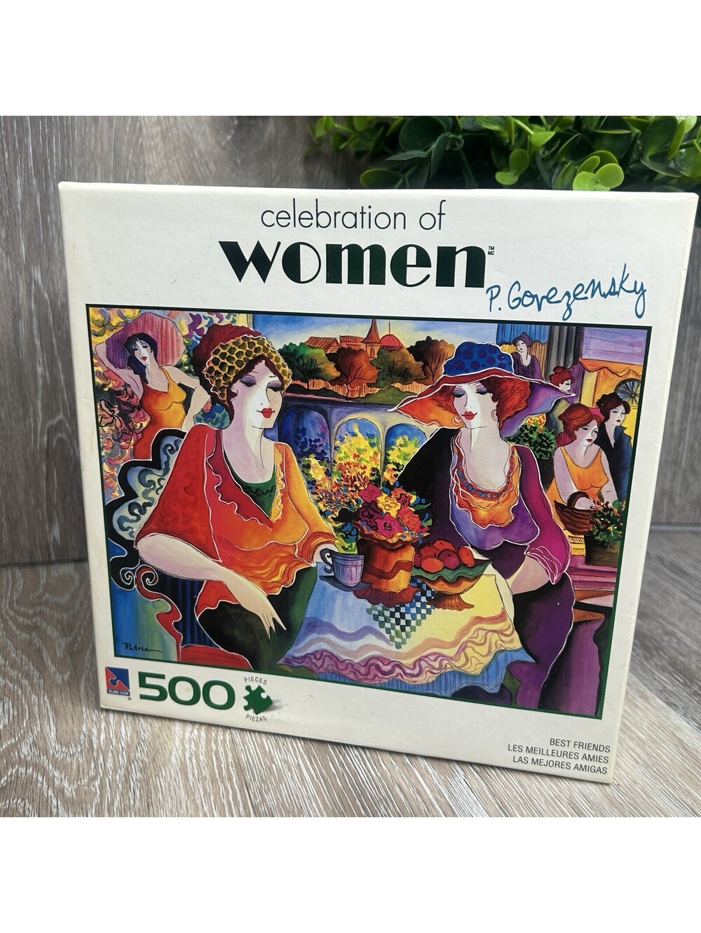 Sure-Lox Patricia Govezensky Best Friends 500 Pc Puzzle Celebration of Women